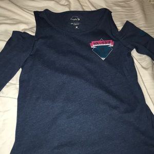 hollister long sleeve, graphic tee
